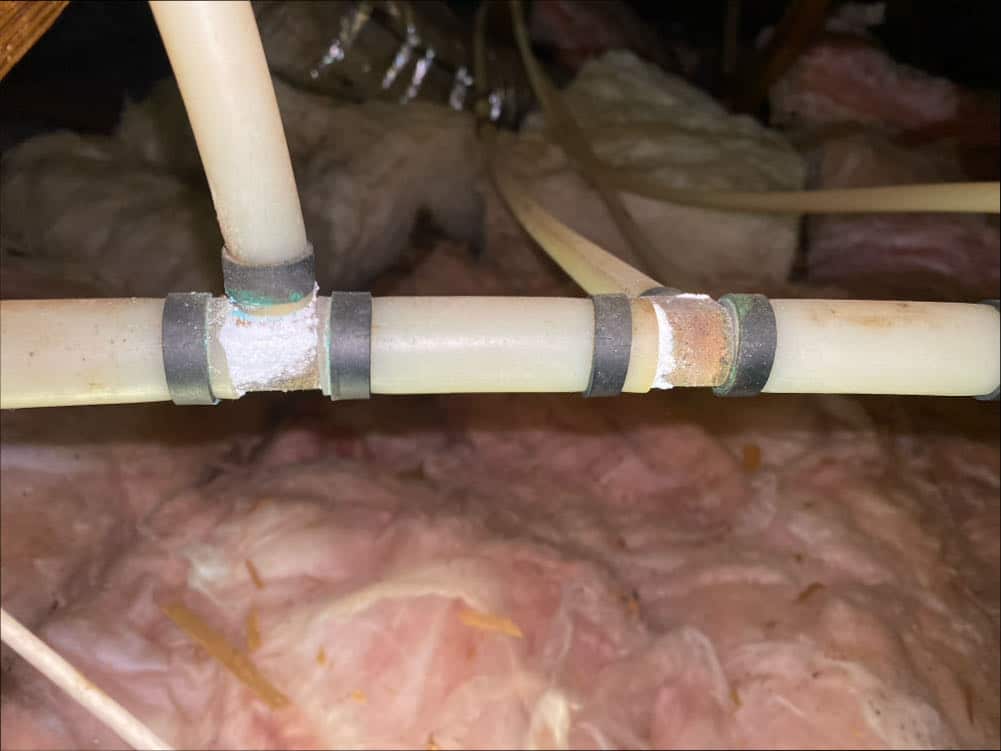 PEX plumbing