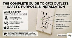 GFCI outlets by meeks propery inspections