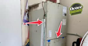 Seal air handler leaks