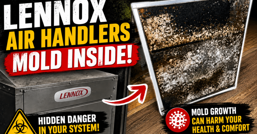 Lennox air handler mold