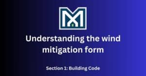 Wind mitigation form building code