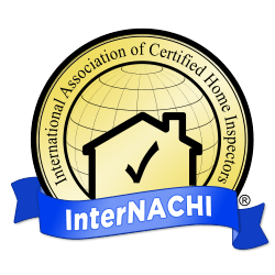 Logo for the international association of certified home inspectors
